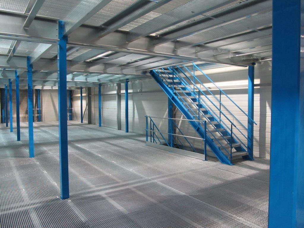 Mezzanine industrielle Sisam