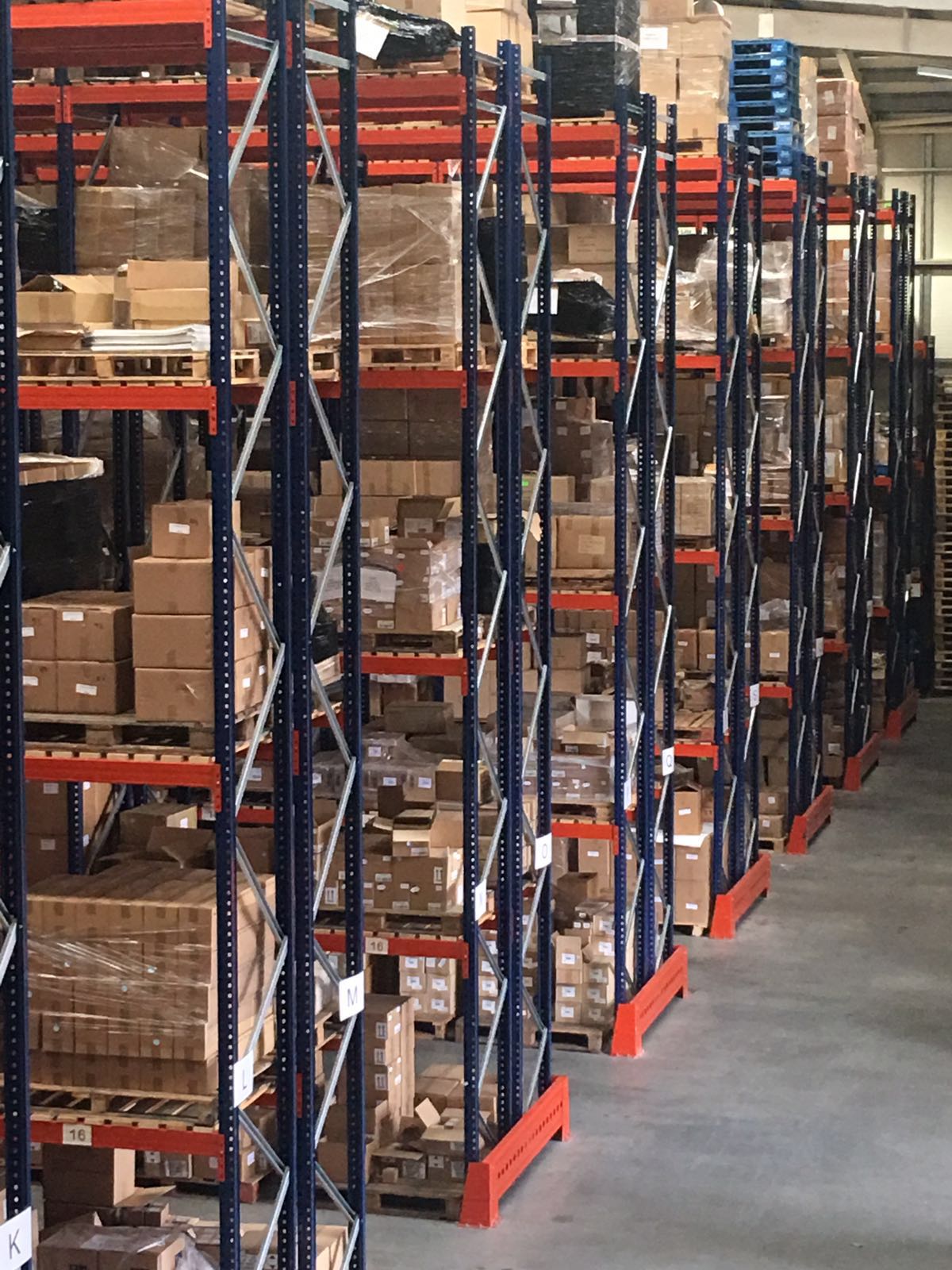 Rayonnage à palettes à Paris