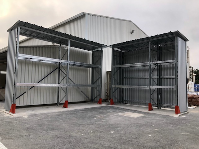 Rack à palettes galvanisé en Dordogne