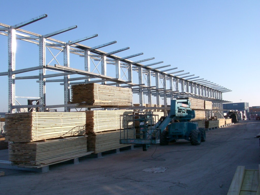 Cantilever galvanisé dans le Tarn