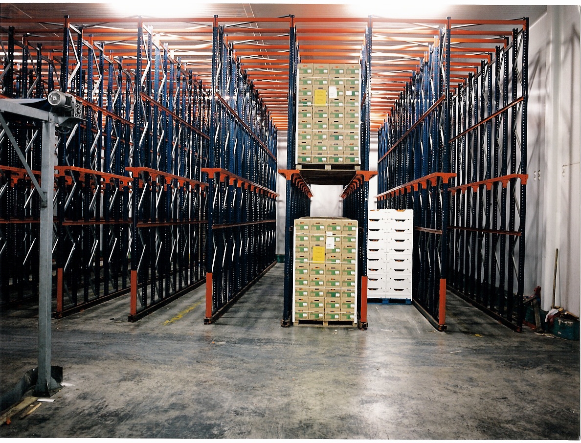 Rack palettes à accumulation