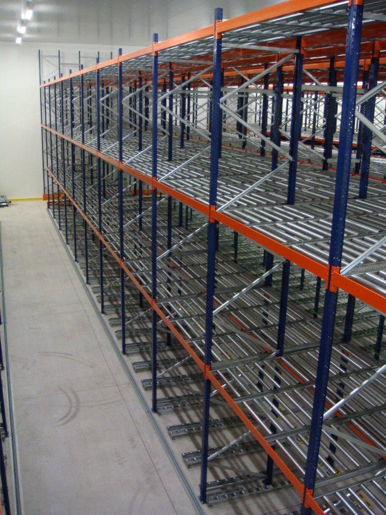 Rack à palettes dynamique Sisam