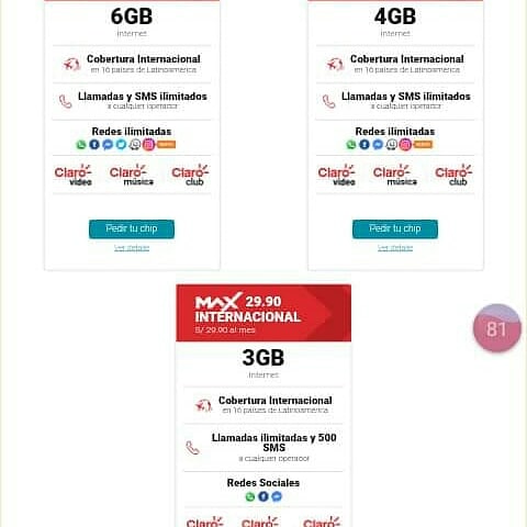 claro chepen promociones pagina web