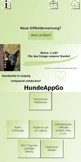 Hunde App für Leipzig