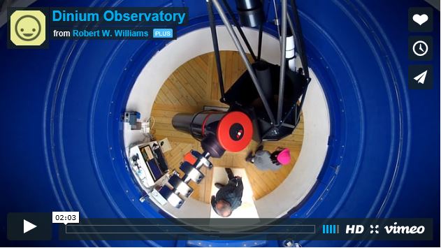 Video of the Dinium Observatory