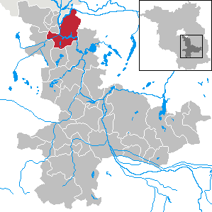 „Königs Wusterhausen in LDS“ von own work by Geograv - Eigenes Werk. Lizenziert unter CC BY-SA 3.0 über Wikimedia Commons https://commons.wikimedia.org/wiki/File:K%C3%B6nigs_Wusterhausen_in_LDS.png#/media/File:K%C3%B6nigs_Wusterhausen_in_LDS.png