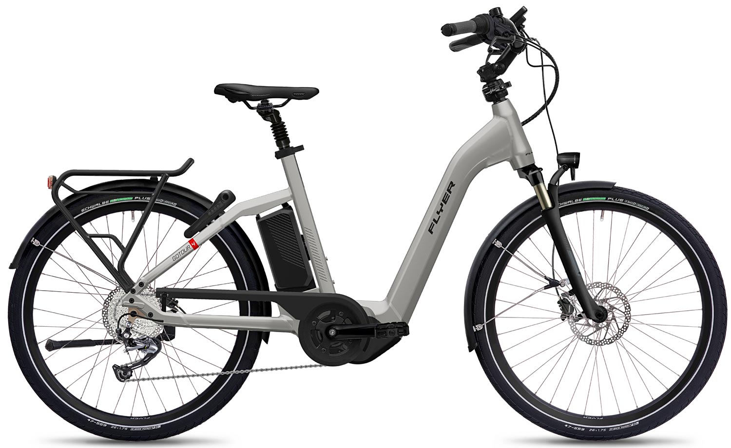 E-Bike FLYER Gotour4 silber