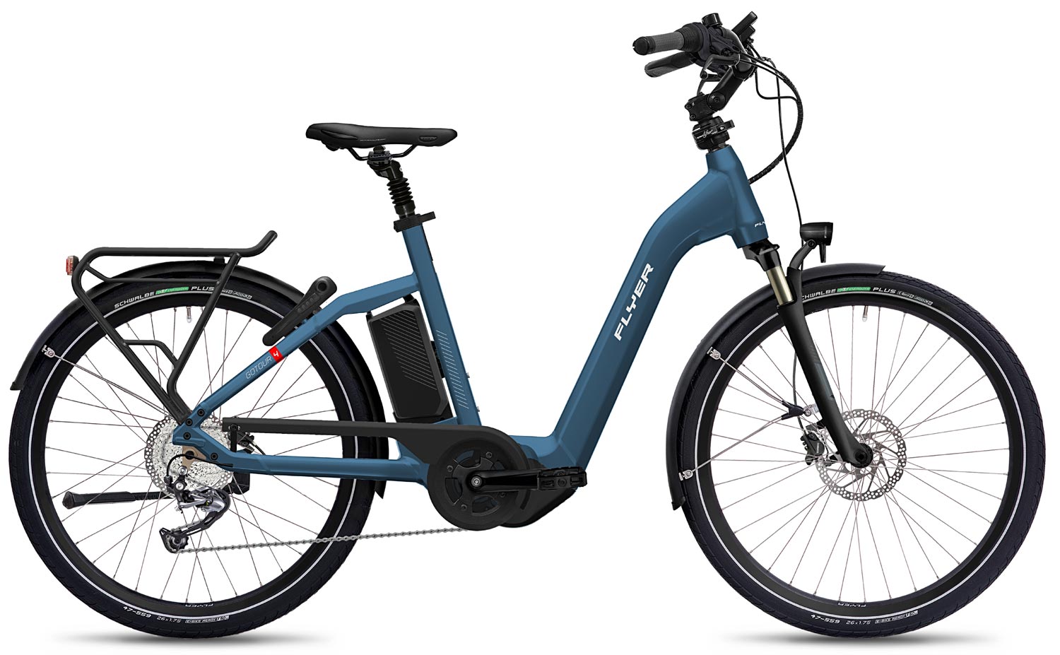 E-Bike FLYER Gotour4 jeansblau