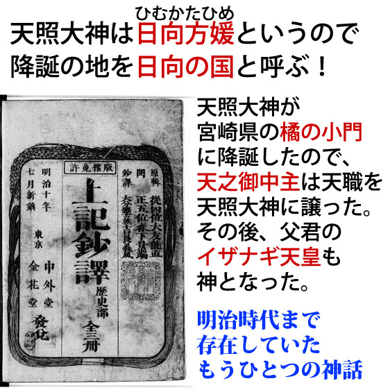 明治時代まで存在していたもうひとつの神話「上記鈔譯」