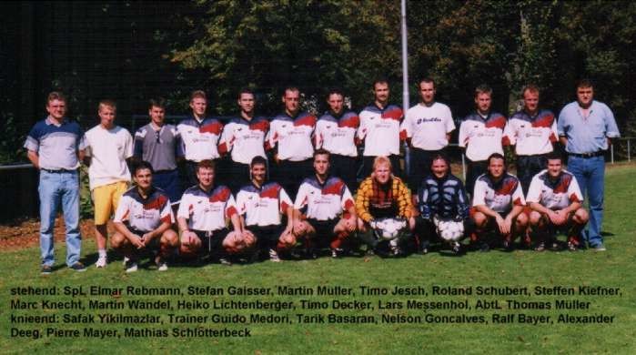 1. Mannschaft 1999/2000