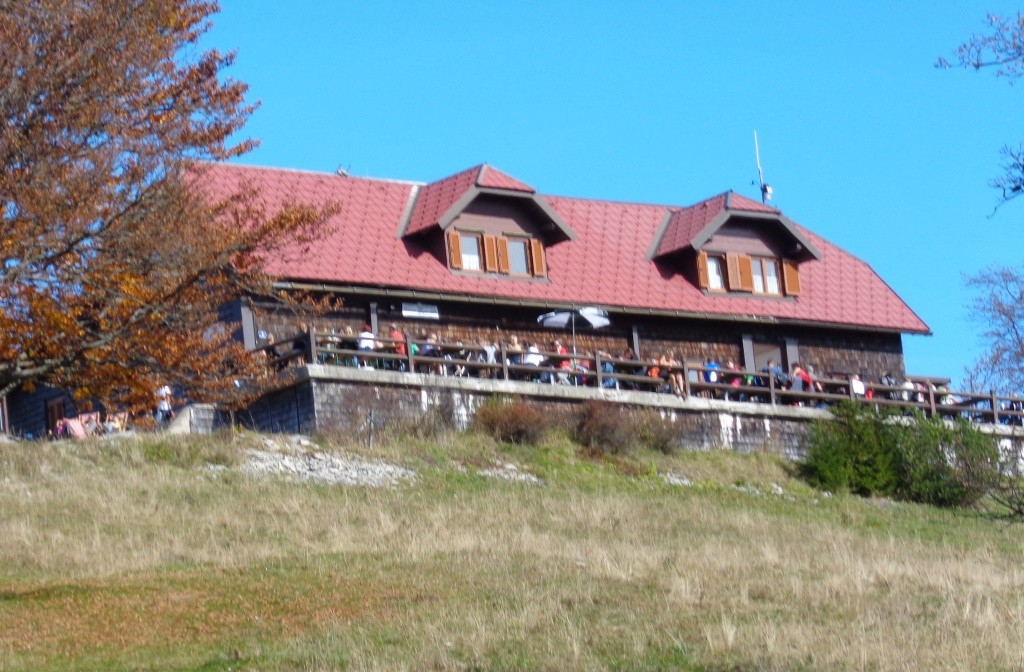 Rückblick zur Traisnerhütte