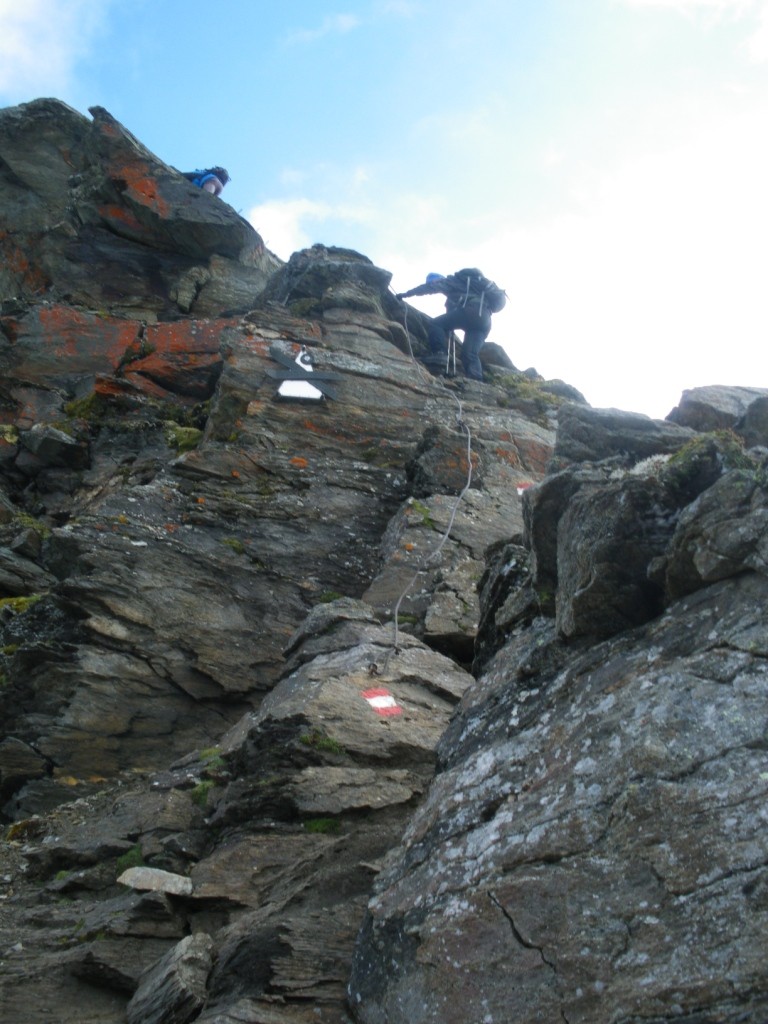 Aufstieg zum Neuner Kogel 2.827 m