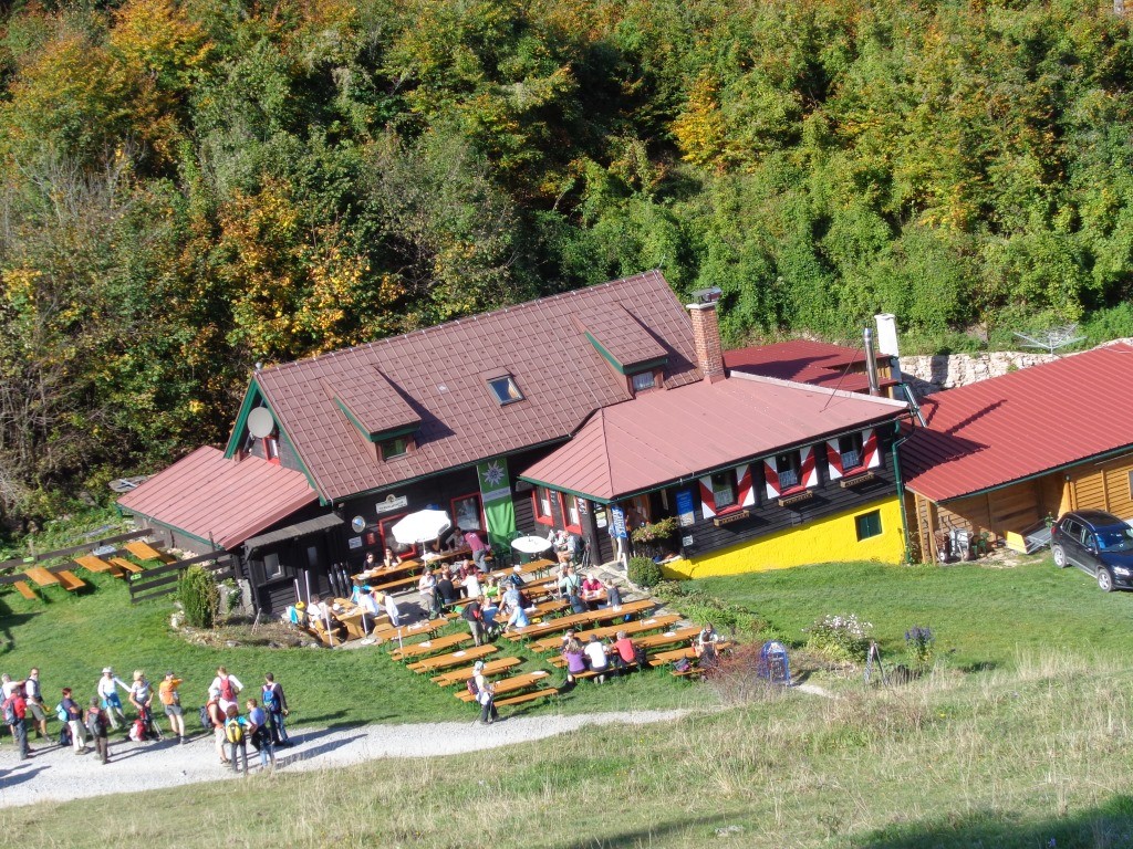 Einkehr bei der Lilienfelderhütte