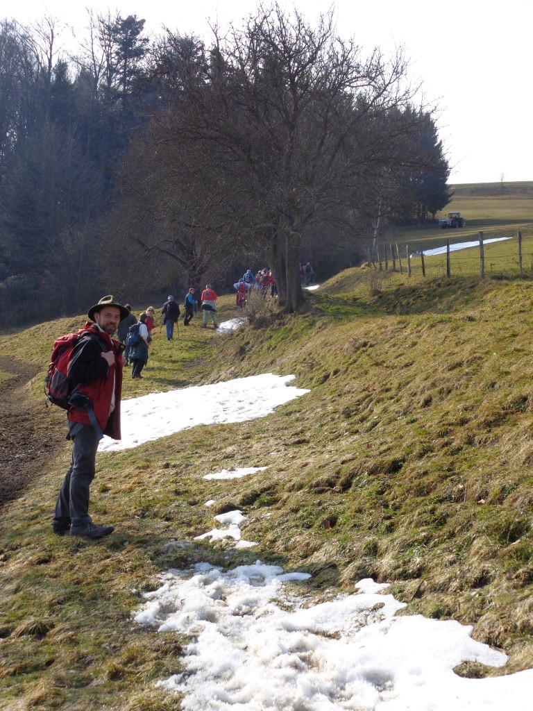 Aufstieg am Weitwanderweg 09 (Salzsteigweg)