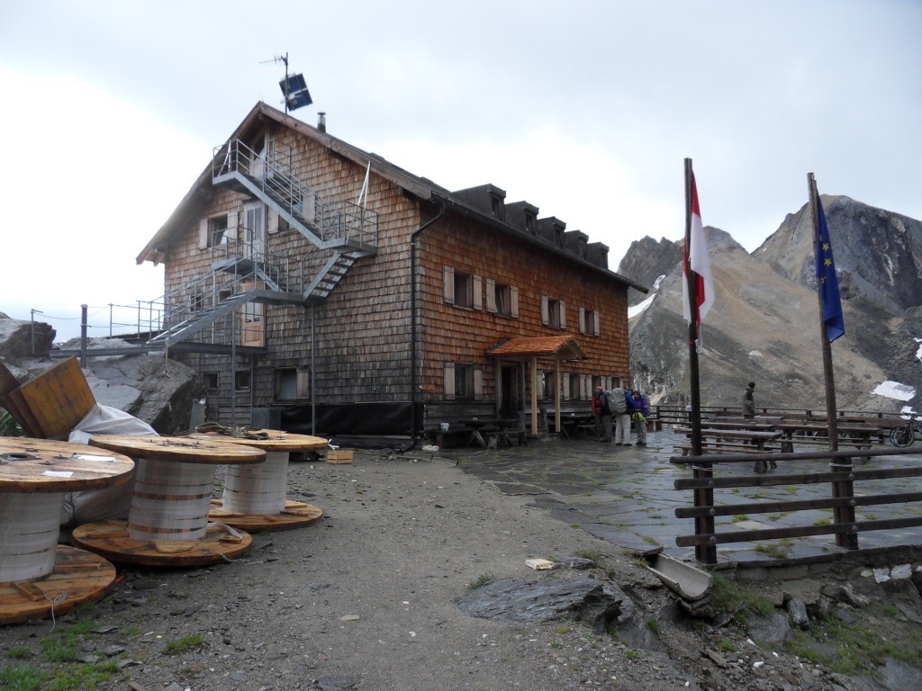 2.8.2012: Nächtigung Stettinerhütte (2.875 m)