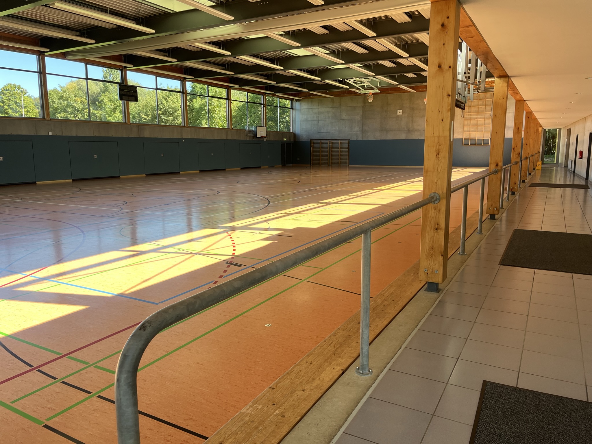 Blick in unsere Sporthalle