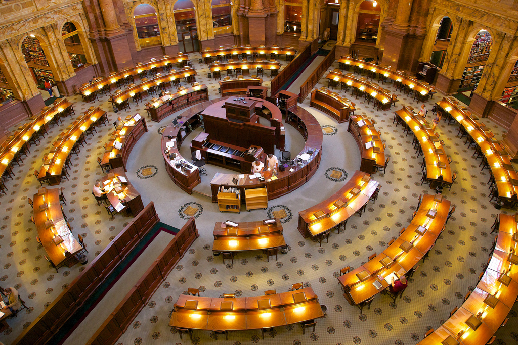 Library of Congress - Bibliothek mit dem größten Bücherbestand der Welt