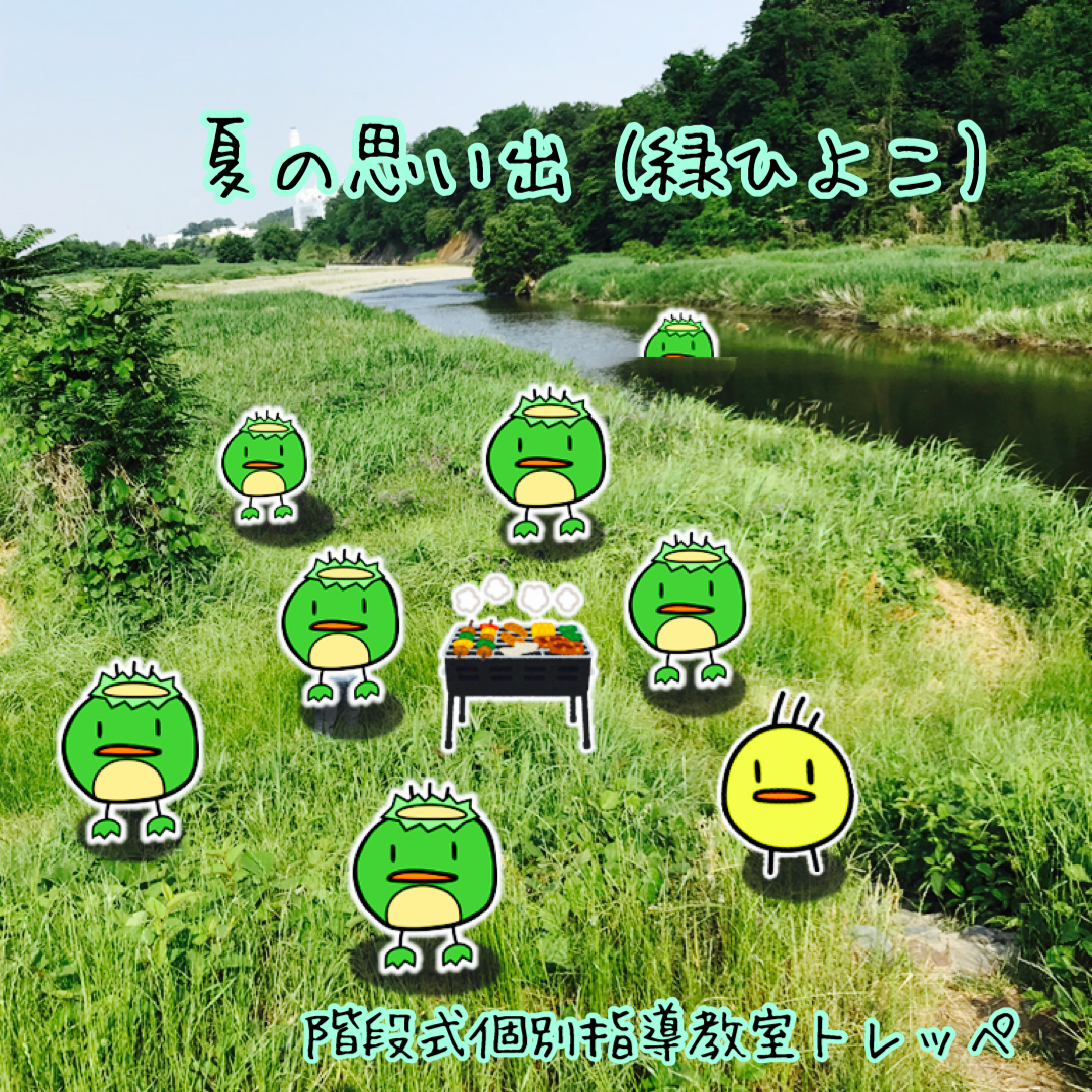 ☆夏の思い出(緑ひよこ)☆【トレッペ講師陣より】【日常のこと】