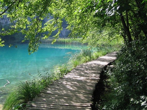 Wenig Touristen unterwegs. Reisezeit nach den Ferien bietet sich in Kroatien an