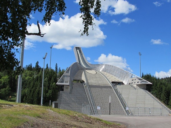 Der Holmenkollen, ein inpossantes Bauwerk
