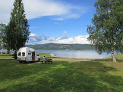 Norwegen - Camping Lillehammer
