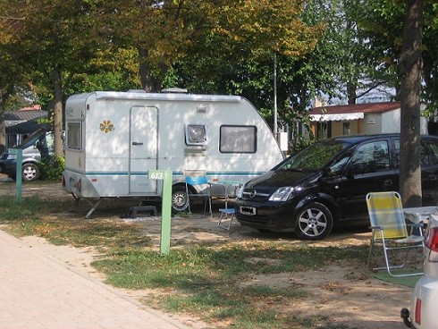 Campingplatz am Gardesee in Lazise (Lazise du Parc)