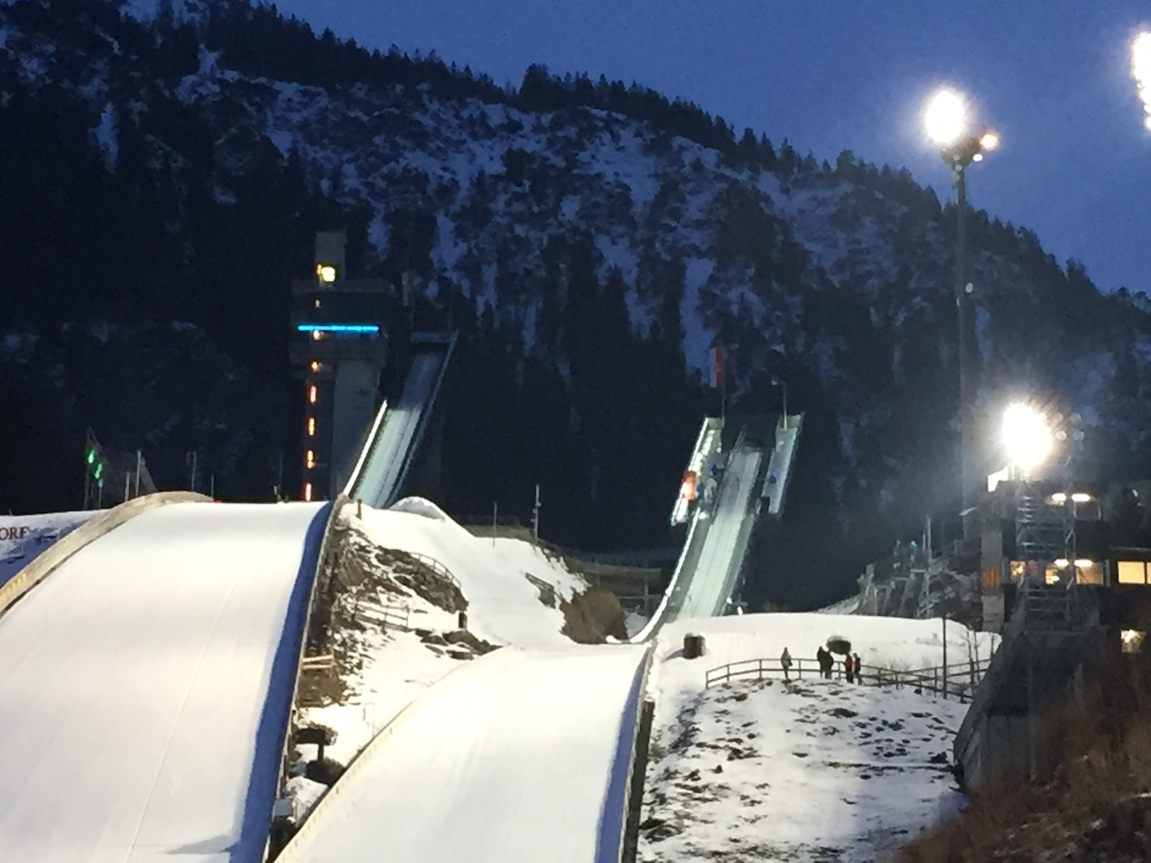 Und ziiiiiieeeehhh ... Vierschanzentournee in Oberstdorf