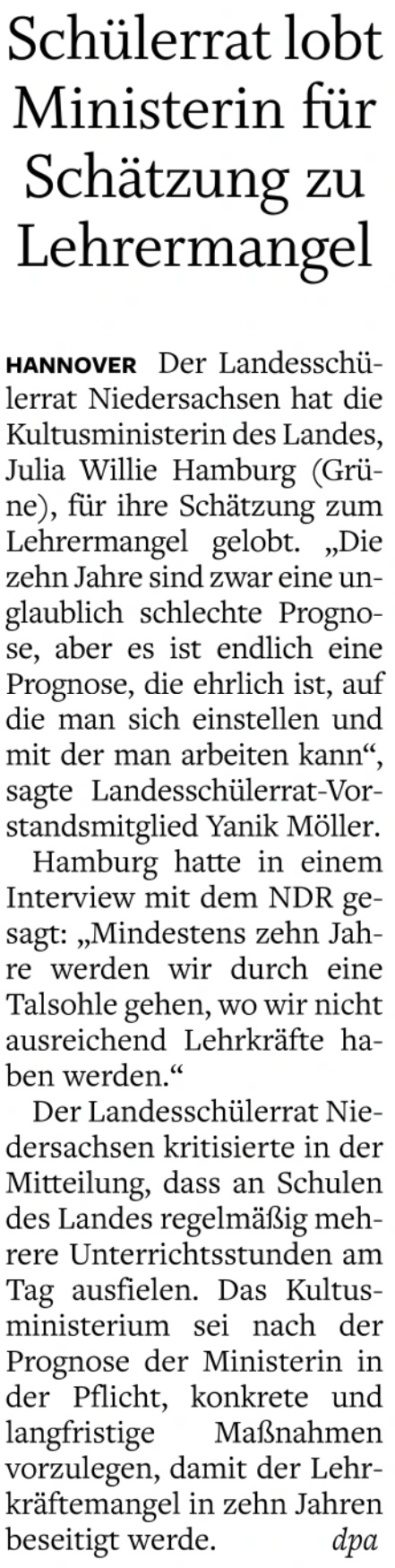 Quelle: Neue Osnabrücker Zeitung vom 22.12.2022