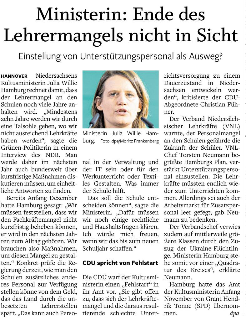 Quelle: Neue Osnabrücker Zeitung vom 21.12.2022