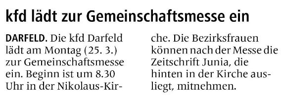 Allgemeine Zeitung vom 23.03.2024