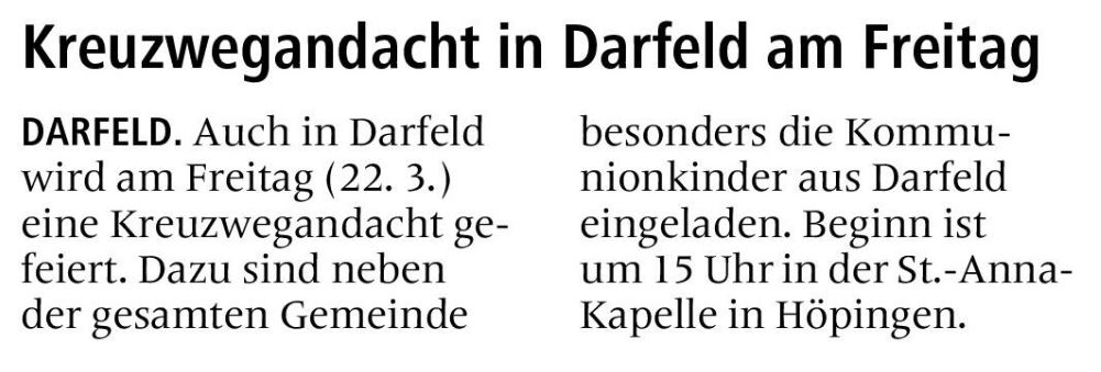Allgemeine Zeitung vom 20.03.2024