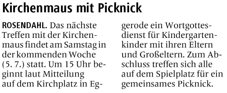 Allgemeine Zeitung vom 27.06.2025