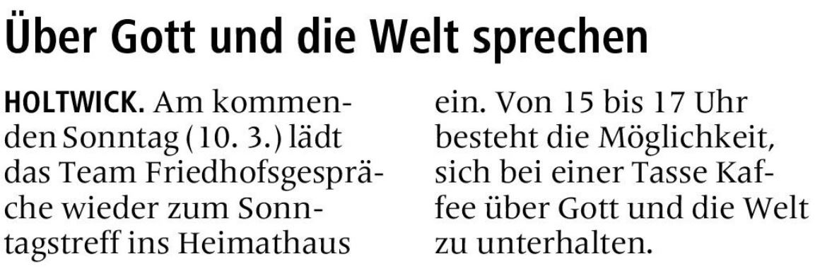 Allgemeine Zeitung vom 08.03.2024