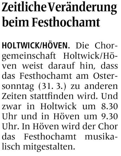 Allgemeine Zeitung vom 28.03.2024