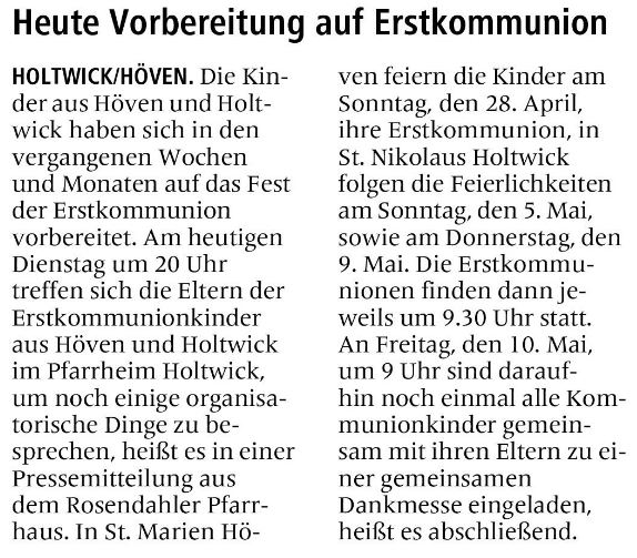 Allgemeine Zeitung vom 16.04.2024