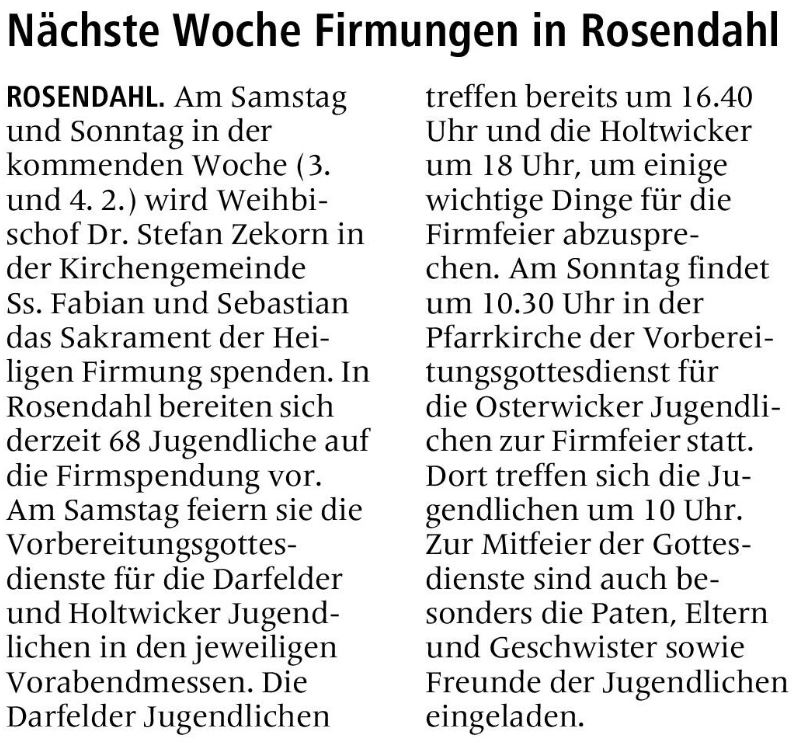 Allgemeine Zeitung vom 26.01.2024