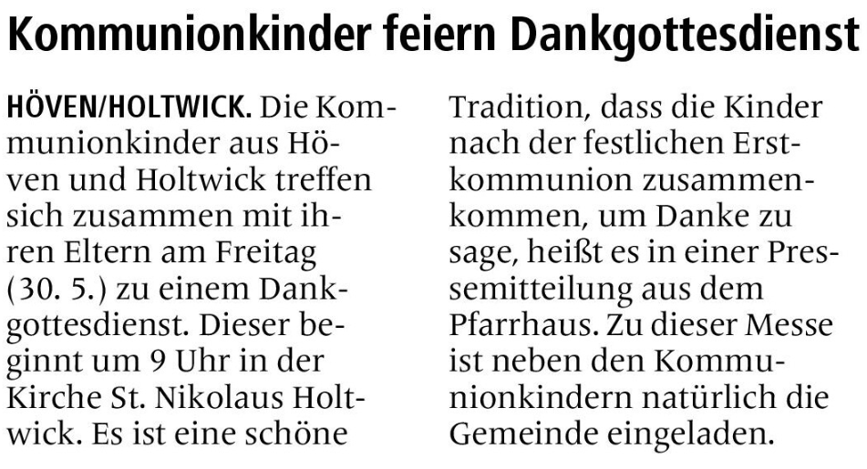 Allgemeine Zeitung vom 28.05.2025