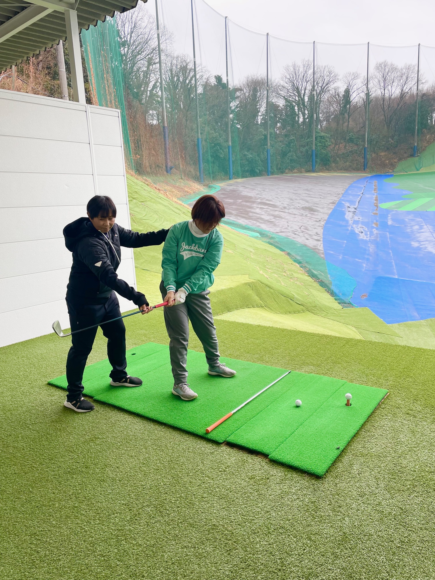 提携プロによるレンジレッスン