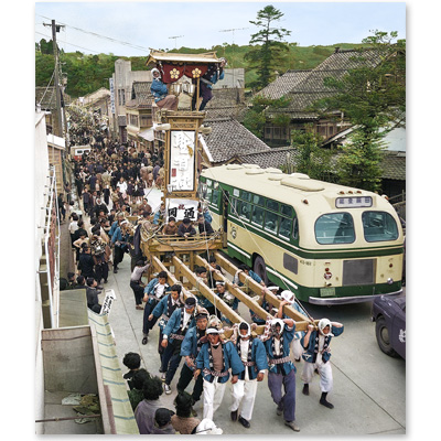 1960（昭和35）年4月17日、石川県の宇出津