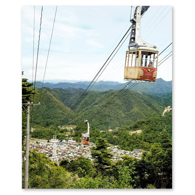 1960（昭和35）年9月13日、山中温泉街