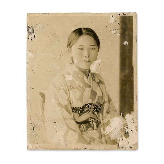 古い写真の修復・修整・復元・加工・色再現作業例 - アジャストフォト