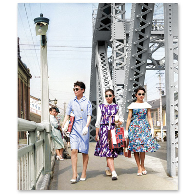 1958（昭和33）年4月26日、金沢市犀川大橋