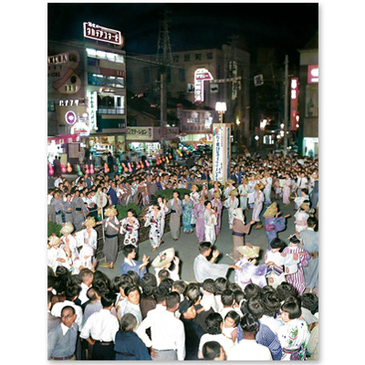 1954（昭和29）年7月10日、金沢市香林坊