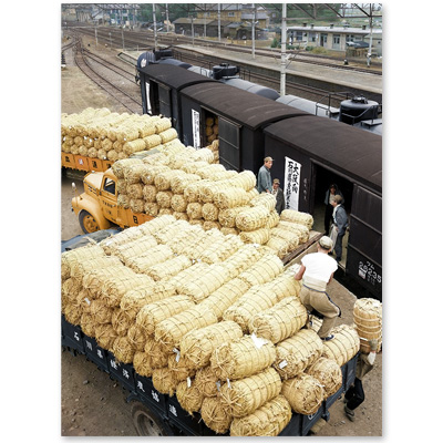 1963（昭和38）年9月9日、旧国鉄北陸線松任駅