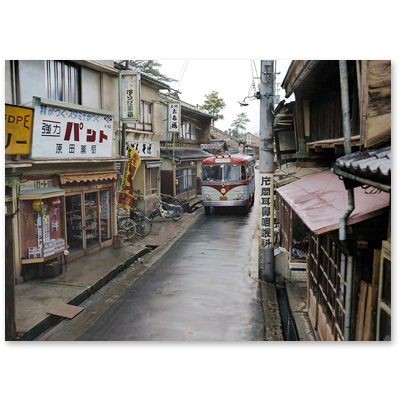 1962（昭和37）年1月17日、金沢市菊川1丁目付近