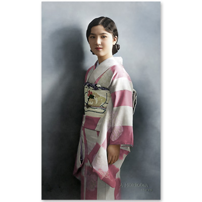 着物の女性像