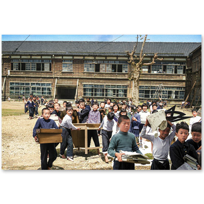 1959（昭和34）年5月21日、金沢市の長町小