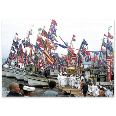 1955（昭和30）年10月19日、石川県内灘村（現・内灘町）河北潟