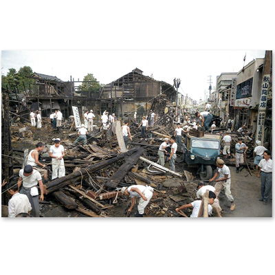 1959（昭和34）年9月1日、小松市内
