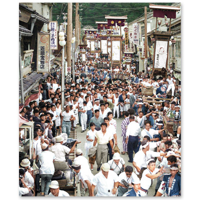 1960（昭和35）年7月7日、石川県の旧能都町宇出津